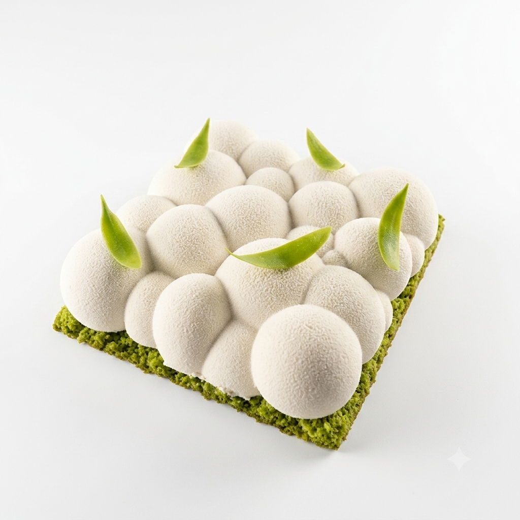 Entremets Carré Bulles