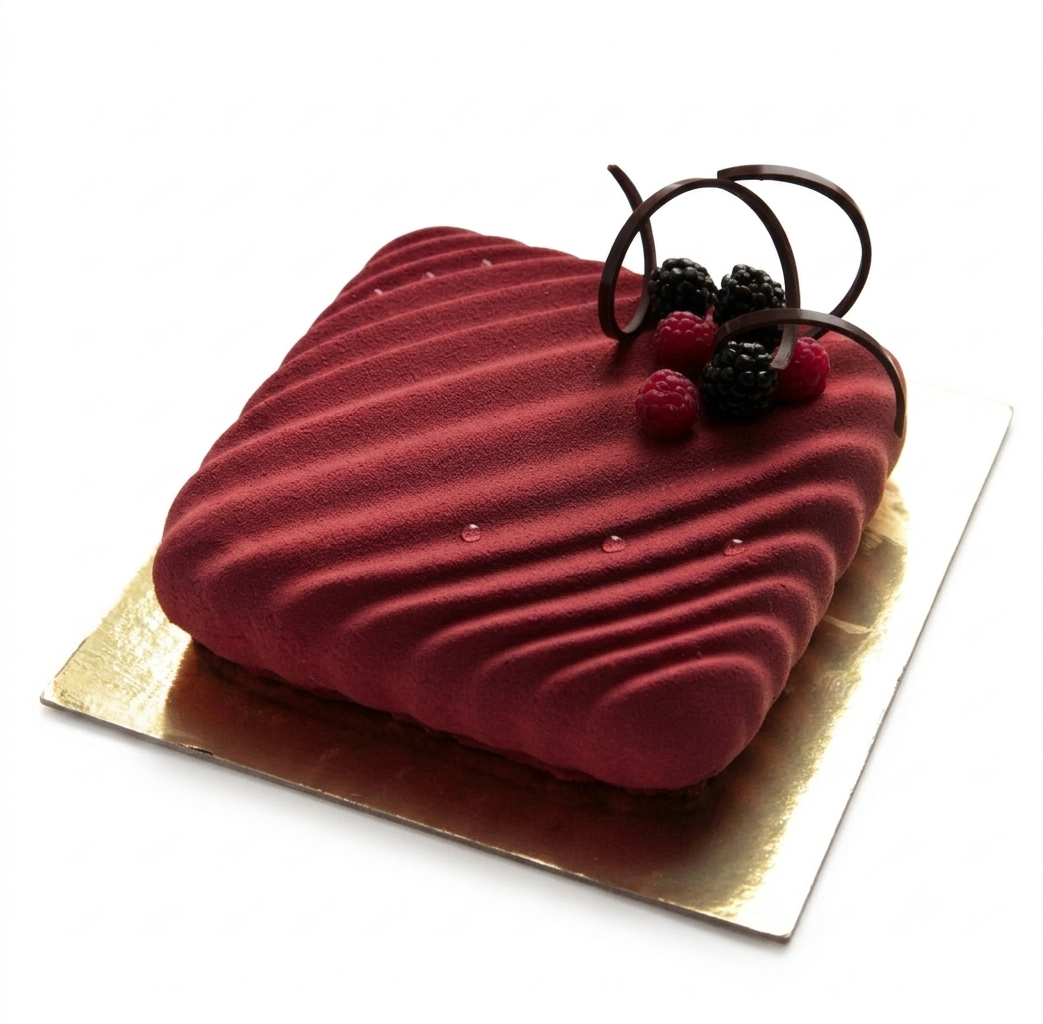 Entremets Carré Ondulé
