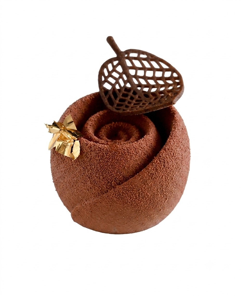 Entremets Rose Enroulée