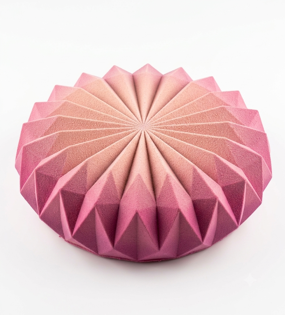 Entremets Origami Géométrique