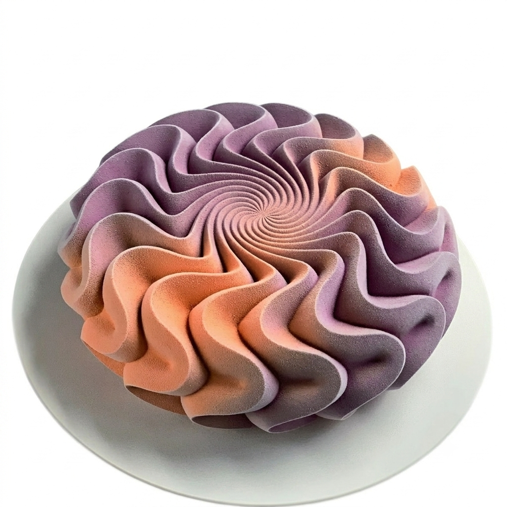 Entremets Tourbillon Spiralé