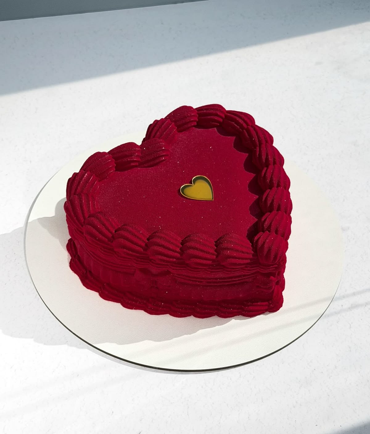 Entremets Cœur Vintage